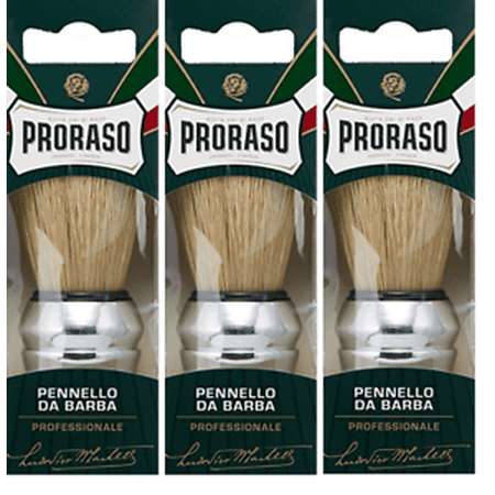 Proraso Professional Shaving Brush (3 Pack)