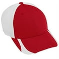 thumbnail image 2 of Augusta 6305 Flexfit Contender Cap - Red White, 2 of 2
