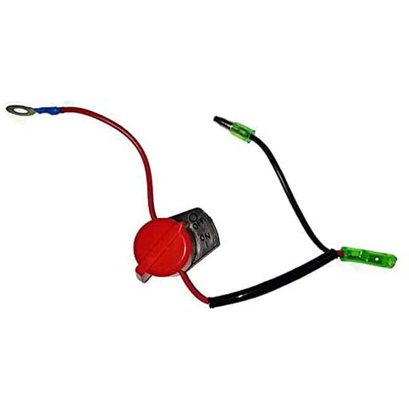 ON OFF ENGINE STOP KILL SWITCH FITS HONDA GX120 GX160 GX200 GX240 GX270 GX340 GX390 REPLACEMENT FOR 36100-ZE1-015, 36100-883-005, 36100-ZH8-W41