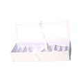 thumbnail image 1 of GUOOL Empty Flower Gift Box Mother's Day Elegant Fillable Gift Box for Anniversary White, 1 of 8