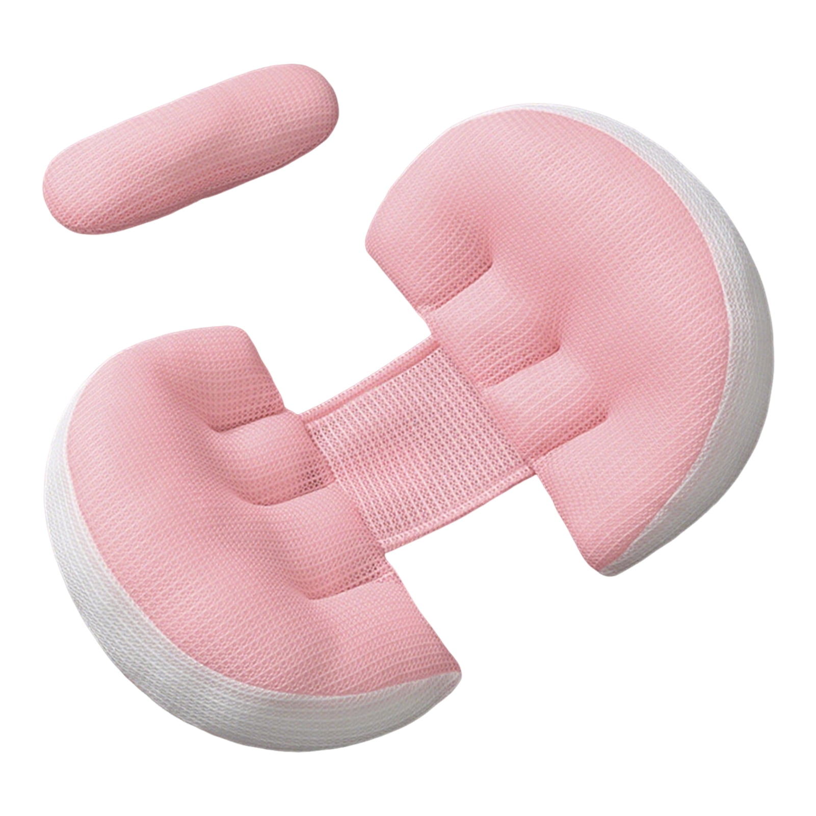 OIUR Pregnancy Pillow with Adjustable Belly Wedge Travel-friendly Pregnant Pillow Ergonomic Design Abdomen Back Body Support Pillow