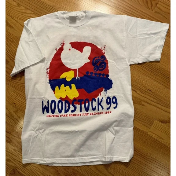 Reprint Rare Vintage Woodstock '99 Festival Shirt Unisex Concert S to 5XL DO494