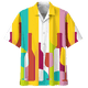 thumbnail image 4 of Camisa hawaiana con estampado de vino colorido para hombre, camisas de manga corta con solapa suelta y estampado 3D, blusas de botones de calle de verano Y2k, 4 of 5