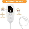 thumbnail image 4 of Heating Pad, Electric Heating Pad With Auto Shut Off, Heating Pad With 6 Temperature Levels, Machine Washable(gray, 43x84cm), 4 of 5