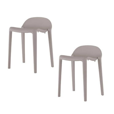Lagoon Joyous Resin Stackable Short Stool Set of 2