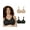 Nude/Black, variant on 18 Hour Ultimate Lift & Support Wireless Bra, 2-Pack Nude/Black 38DDD Women's