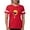 Red, variant on CafePress - Power Rangers Yellow Rang Women's Football T Shirt - Womens Football Shirt