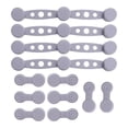 thumbnail image 4 of veasfak 4Pcs Fryer Buckles Convenient Stays in Place Practical Air Fryer Accessories grey, 4 of 9