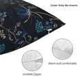 thumbnail image 5 of YFYANG Square Decorative Throw Pillow Case (Without Pillow Insert), Vintage Abstract Floral Bedroom Sofa Car Cushion Cover, 22"x22", 5 of 9