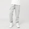 thumbnail image 2 of Zshosam Sweatpants Boys Boys Sweatpants Sports Pants for Kids Joggers Workout Size 6T 7T,(Light Gray 6-7 Years), 2 of 4