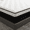 White&Black, variant on SILENCE MANGO 12 inch Queen Sized Hybrid Mattress With Individually Wrapped Pocket Springs Medium Firm Support in a Box High Density Foam for Adult CertiPUR-US