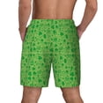 thumbnail image 2 of Haiem St Patrick's Day Mens Swim Trunks with Compression Liner 2 in 1 Swimming Shorts Stretch Swimwear Quick Dry,Board Shorts-3X-Large, 2 of 9