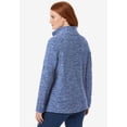 thumbnail image 2 of Woman Within Plus Size Microfleece Quarter-Zip Pullover, 2 of 6