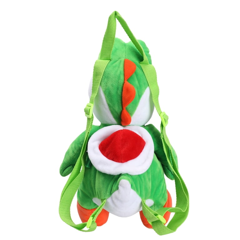 Super Mario Bros Yoshi Plush Backpack, Youth Size, Adjustable