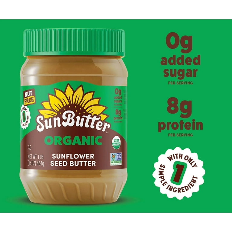 Once Again USDA Organic Creamy Sunflower Butter (Pack Of 6) – Cozy