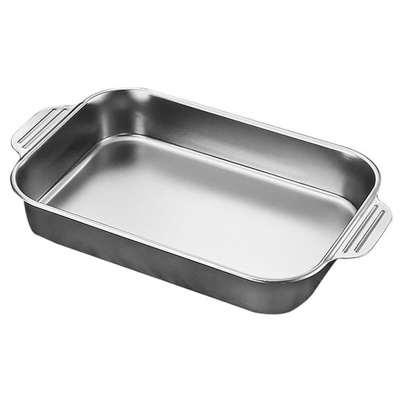 Wuztai Deals 90% off Stainless Steel Grill Fish Tray Rectangular Home Grill Fish Tray Commercial Induction Cooker Tray Grill Fish Clearance