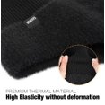 thumbnail image 3 of Gorro de invierno Wmcaps, línea de forro polar con orejera, color negro, 3 of 6
