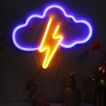 thumbnail image 3 of DONGPAI Lightning Neon Sign, Battery or USB Powered LED Neon Light for Party Decorations Lamp, Table & Wall Decoration Light for Girl's Room Wedding Home Decor, 3 of 5