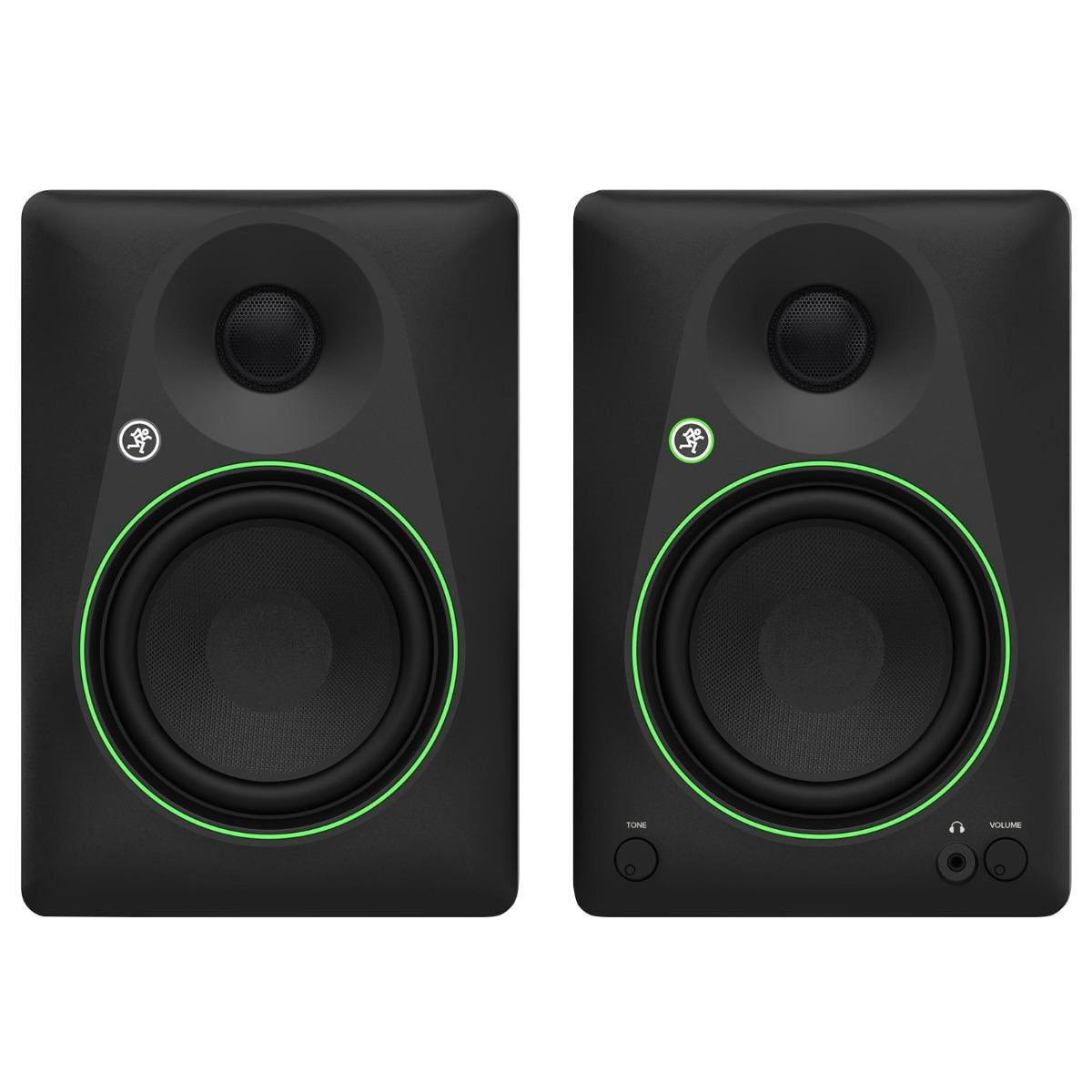 Mackie CR5BT 5.25" Powered Bluetooth Studio Monitors with Stands Package