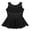 Black, variant on renvena Kids Girls Sleeveless Figure Ice Skating Dress Ballet Dance Leotard Skirts Twirling Competition Costumes