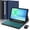 dark blue, variant on Slim Bluetooth Keyboard with Touchpad & 7-Color Backlight, Multi-Device Compatible
