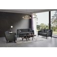 thumbnail image 2 of Topline Home Furnishings Chaise d'appoint gris foncé, 2 of 2