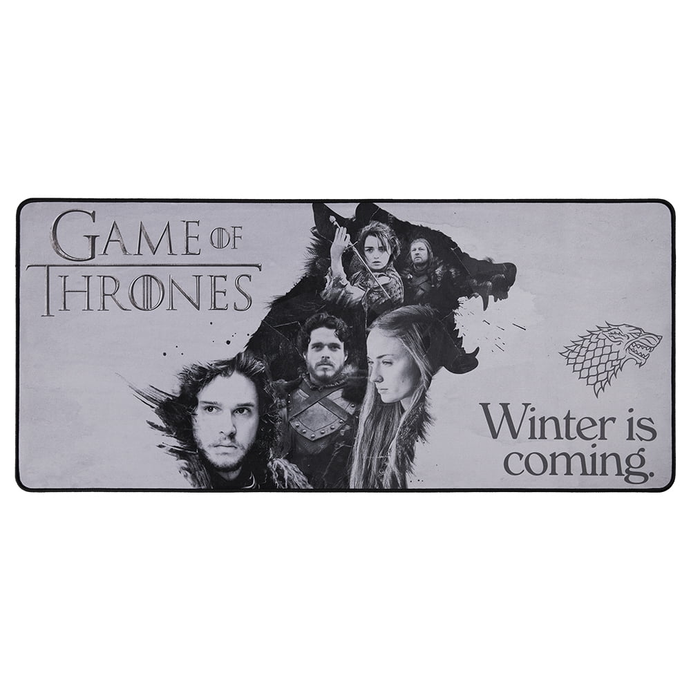 Subsonic - Game of Thrones XXL Mouse Pad 35 in x 15.7 in - Gift Game of Thrones gaming desk pad 90 cm x 40 cm - official licensed