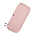 thumbnail image 3 of FELTECHELECTR Bolsa de PU para brochas de maquillaje, organizador de herramientas cosméticas, estuche para brochas de maquillaje para mujer (rosa), 3 of 6