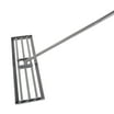 ROOT ASSASSIN Long Handle 58-Inch Yard & Garden Multi-Tool Rake, Red ...