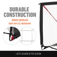 thumbnail image 3 of Franklin Sports Backyard Lacrosse Goal - Kids Portable Mini Lacrosse Training Net - Lacrosse Training Equipment - Easy Assemble Lax Goal for Practice - Perfect for Youth Training - 4' Feet x 4' Feet, 3 of 10