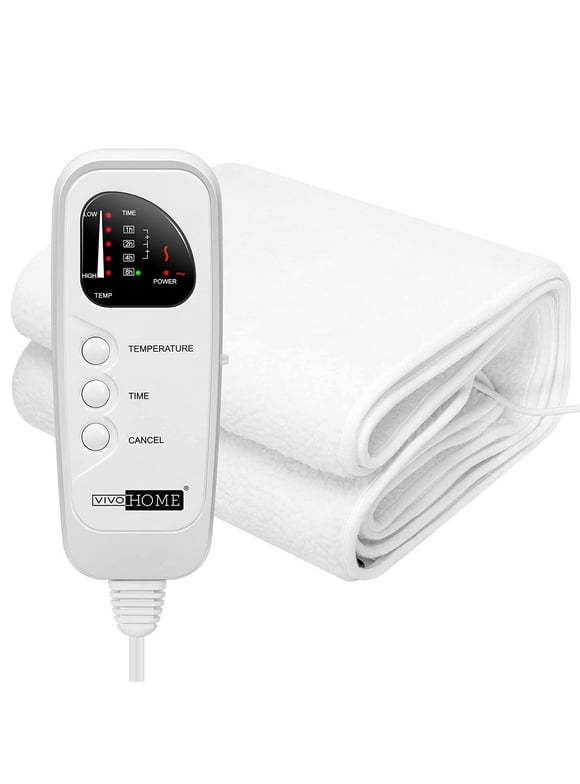 VIVOHOME Massage Table Warmer with Timer and 5 Heat Settings from 68 to 131 for Spa Bed, 71" X 30" (L X W)