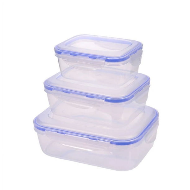 Set toppers contenedores para alimentos de plástico Casa y Concepto CC093