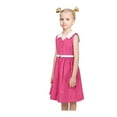 thumbnail image 2 of Girls Dress Red Polka Dot Swing Retro Vintage 50s Belt Casual Party 10 Years, 2 of 7