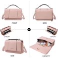 thumbnail image 4 of Small Crossbody Handbag for Women, Lightweight Shoulder Messenger Bag Clutch Purse Top Handle Phone Bag, 4 of 6