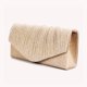 thumbnail image 5 of Mujeres bolsas de embrague plisadas Gran capacidad Bague de cuerpo cruzado elegante Moda de color sólido Bolsa de moda Bolsa de moda, 5 of 6