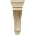 thumbnail image 2 of Ekena Millwork 3 3/8"W x 6 3/4"D x 10"H Small Lucan Wood Corbel, Rubberwood, 2 of 4