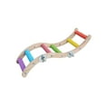 thumbnail image 3 of Bird Ladder Perch Bird Perch Stand for Parakeets Budgies Small Medium Parrot Style B, 3 of 8