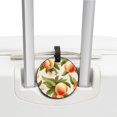 thumbnail image 3 of Peach 2Pcs PU Leather Round Luggage Tags with Privacy Cover and Name ID Tag for Suitcase, Handbags, Backpacks, School Bags, 3 of 6