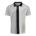 thumbnail image 2 of Pimfylm Mens Polo Polo Shirt Men's Big and Tall Big Grey Medium, 2 of 5
