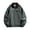 Gray, variant on Maoxin Men's Jacket Men's Stitching Drawstring Hooded Slim Fashion Jacket Coat Outwear Black XL