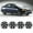 Black Lacquer, variant on (4Pcs/Set)15 " Silver Hubcaps Wheel Rims Cover for 2005-2008 TOYOTA COROLLA Snap on Installation
