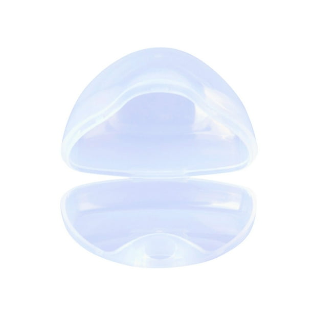 4PCS Silicona Chupete Estuche - Portátil, para el almacenamiento de chupetes de bebé