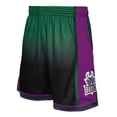 thumbnail image 2 of Men's Mitchell & Ness Green/Black Milwaukee Bucks 1996/97 Hardwood Classics Fadeaway Reload 3.0 Swingman Shorts, 2 of 4