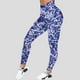 thumbnail image 1 of MKLEKYY Leggings para mujer, pantalones de yoga brillantes con estampado completo y largo Mardi para mujer, 1 of 4