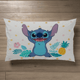 thumbnail image 4 of Lilo and Stitch Hawaiian Denim Kids 2-Piece Twin/Full Comforter Set, Reversible, Microfiber, 4 of 5