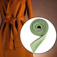 thumbnail image 6 of yuksok Women Artificial Wool Overcoat Waist Belt Waist Band Casual Trench Coat Belt Light Green, 6 of 9