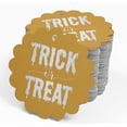 thumbnail image 4 of Inkdotpot Pack Of 50 Trick Or Treat Halloween Favor Paper Tags Craft Real Silver Foil Hang Tags, 4 of 6