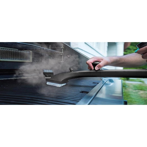 Grill Daddy Pro Made in USA - Ultimate Grill Brush for Outdoor BBQs & Grilling Accessories, Steam Cleaning Power, 22" Handle