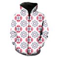 thumbnail image 1 of Sudadera con capucha y cremallera para hombre, estilo étnico exótico retro, informal, divertida, con estampado 3D de primavera, de gran tamaño, estilo hip hop, Harajuku, manga larga, 1 of 6