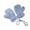 Blue, variant on Bmisegm Kids Warm Gloves Korean Style Solid Color Children Mitten Glossy Plate Thickened Neck Hanging Cold Season Khaki